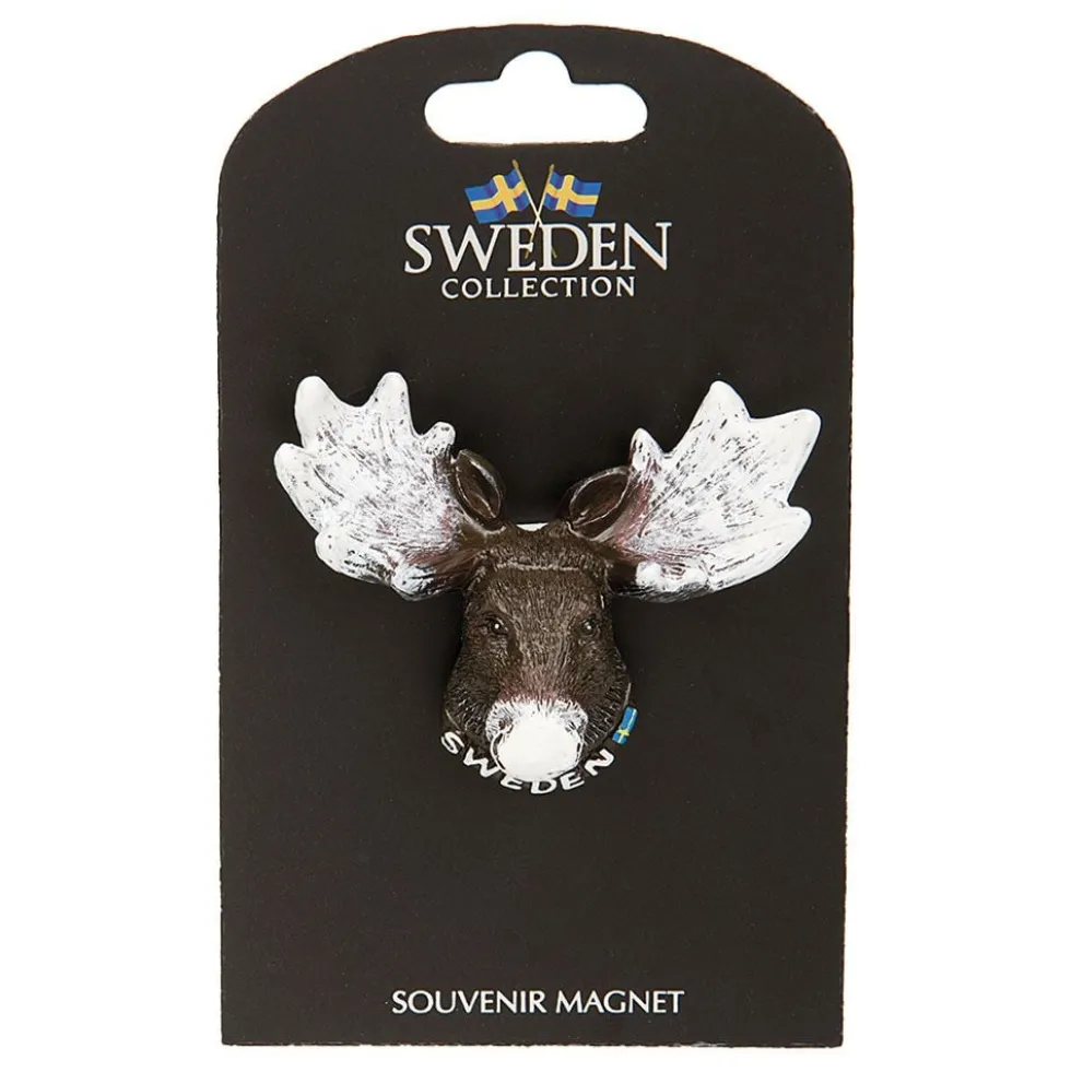 Souvenir Magnet Sweden Elghoved