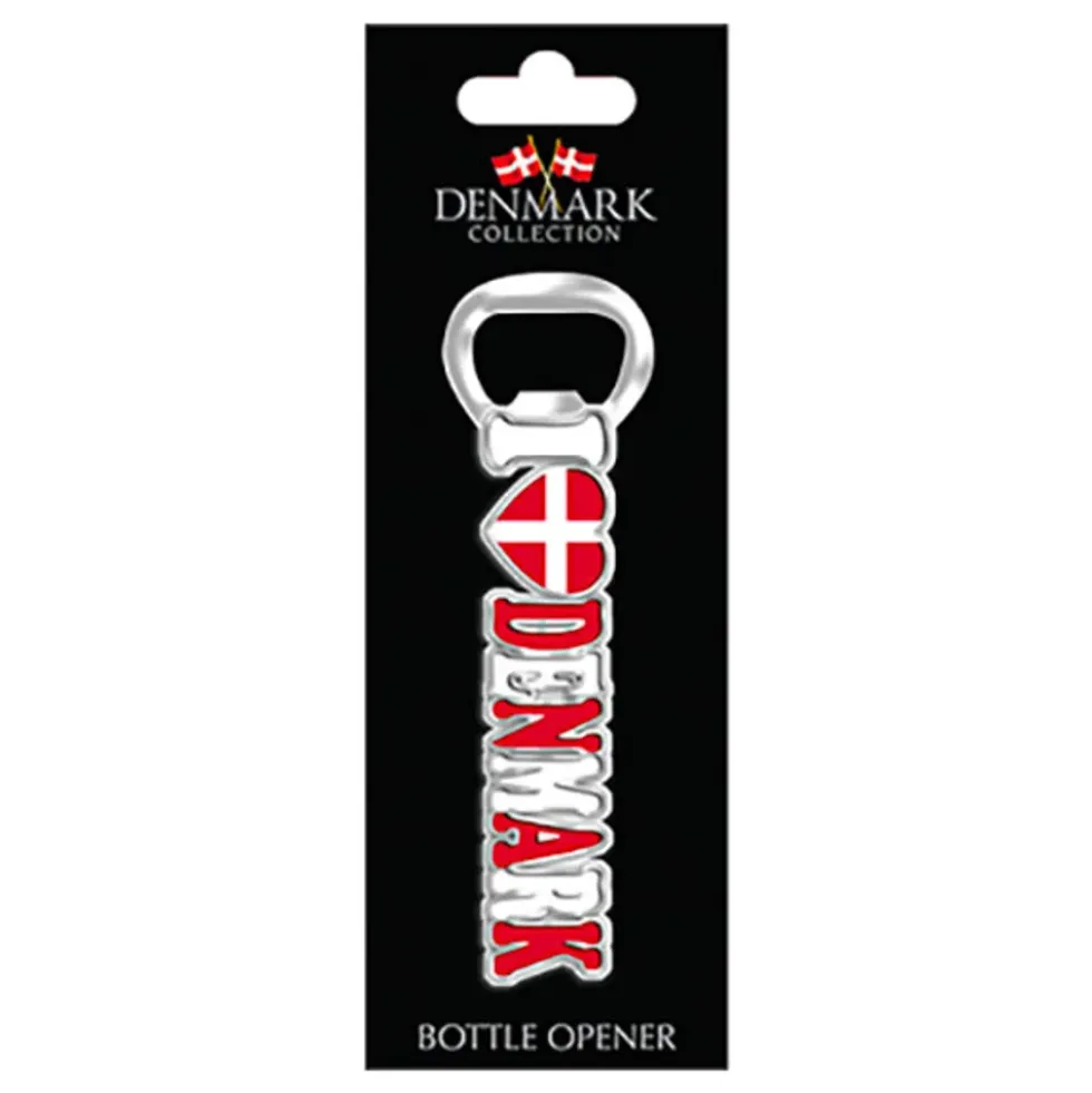 Souvenir Oplukker Magnet Denmark