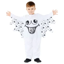 Spøgelse Jumpsuit Børnekostume