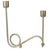 Spiral Julelysholder i Metal