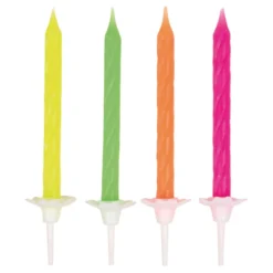 Spirallys Neon Flerfarvet