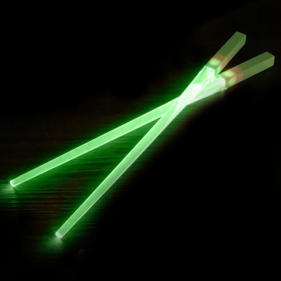 Spisepinde Lightsabers Grønne
