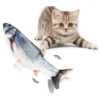 Sprællende Fisk Kattelegetøj