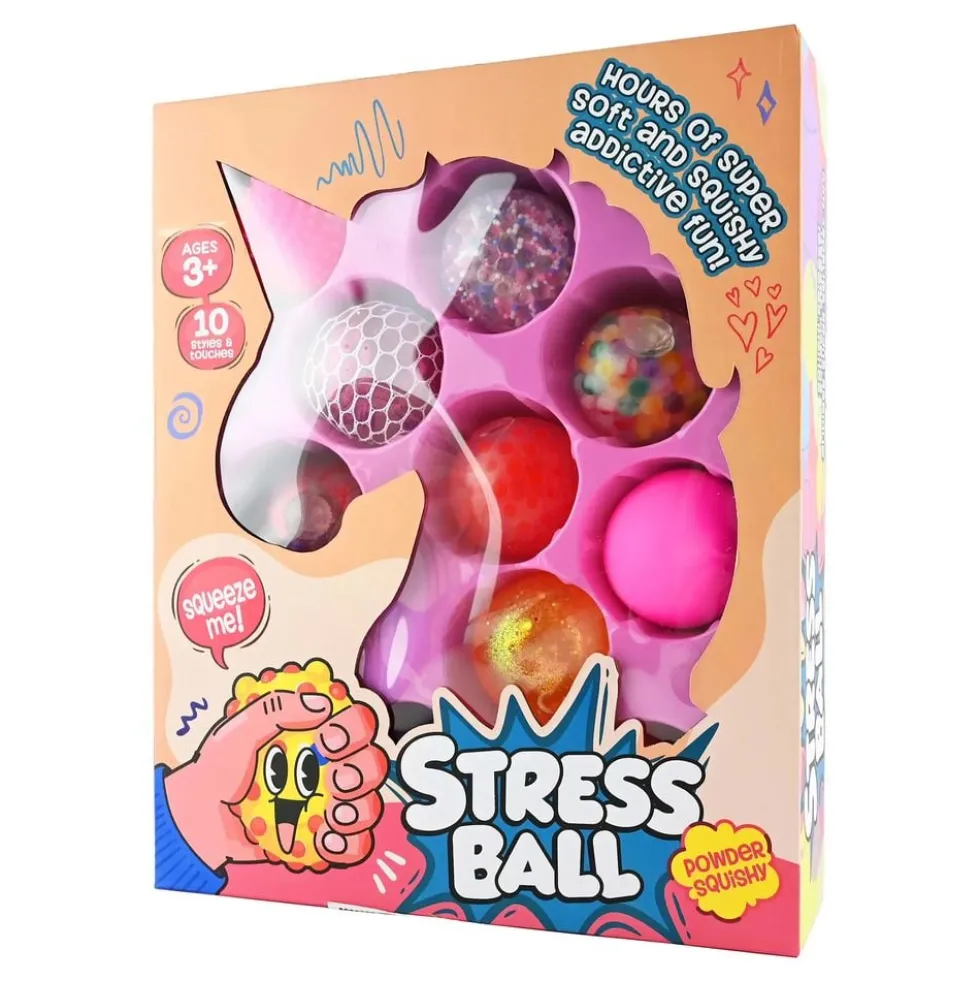 Squeeze Balls Sæt Unicorn