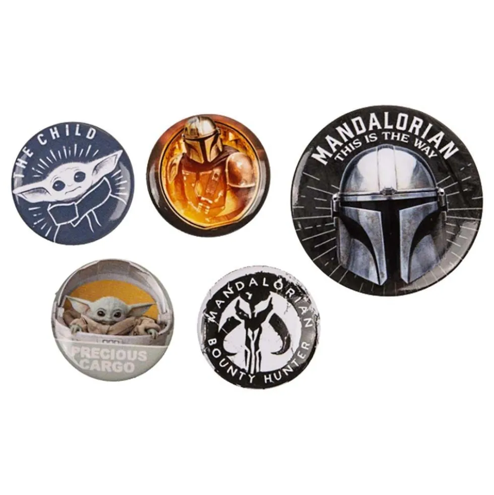 Star Wars The Mandalorian Badges
