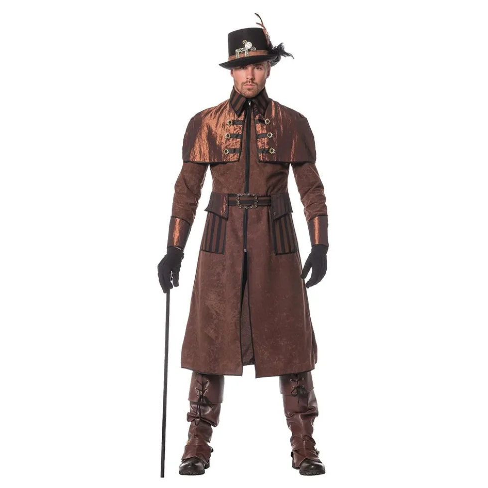 Steampunk Mand Kostume Deluxe