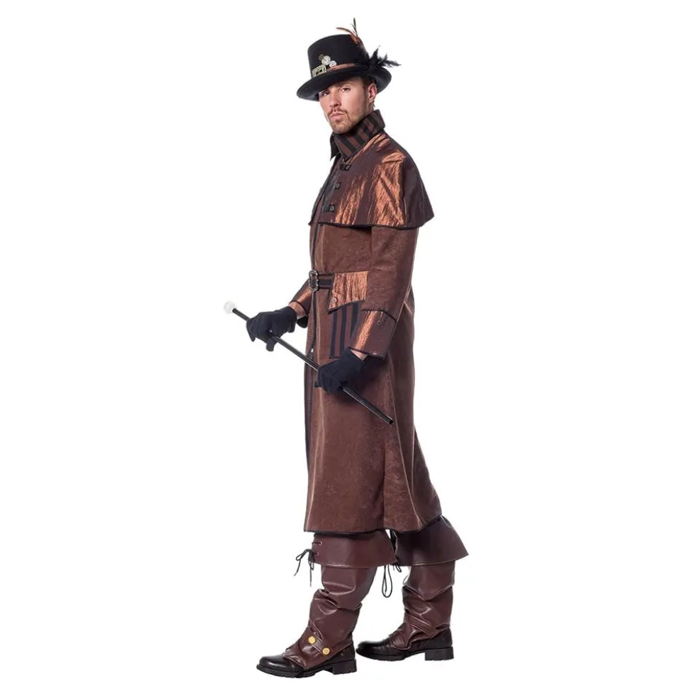 Steampunk Mand Kostume Deluxe
