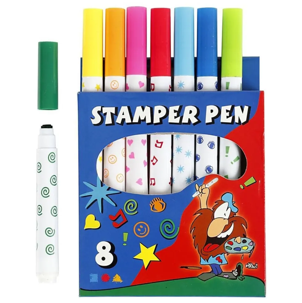 Stempeltusch Blandede Farver