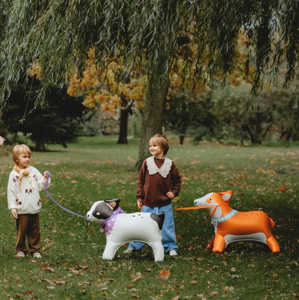 Stående Folieballon Corgi