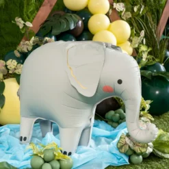 Stående Folieballon Elefant