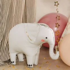 Stående Folieballon Elefant