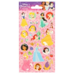 Stickers Disney Prinsesser Glitter
