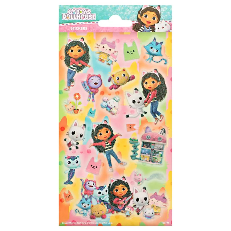 Stickers Gabbys Dukkehus Glitter