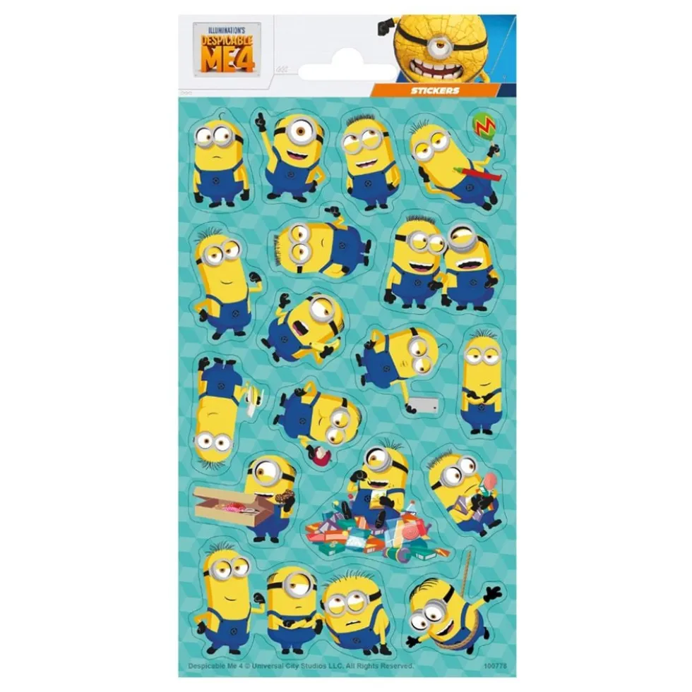Stickers Grusomme Mig Glitter
