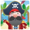Sæt Klappen for Øjet Piratspil