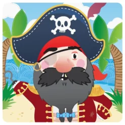 Sæt Klappen for Øjet Piratspil