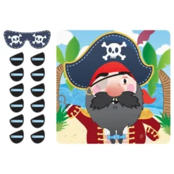 Sæt Klappen for Øjet Piratspil