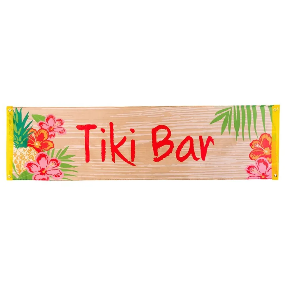 Stofbanner Tiki Bar