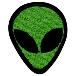 Stofmærke Alien Hoved