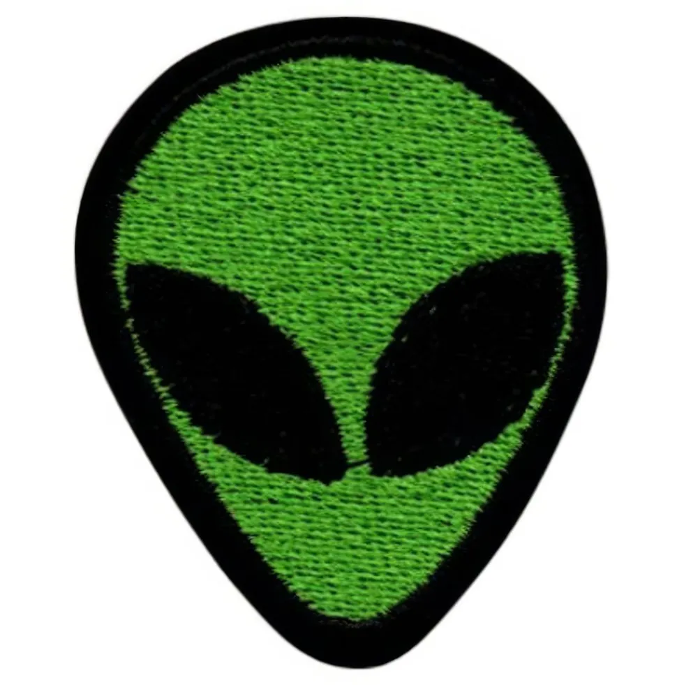 Stofmærke Alien Hoved
