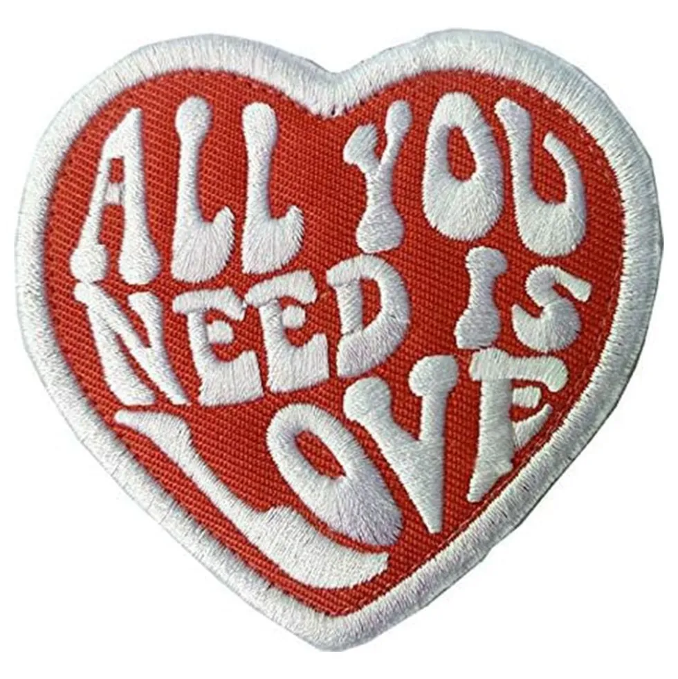 Stofmærke All You Need Is Love