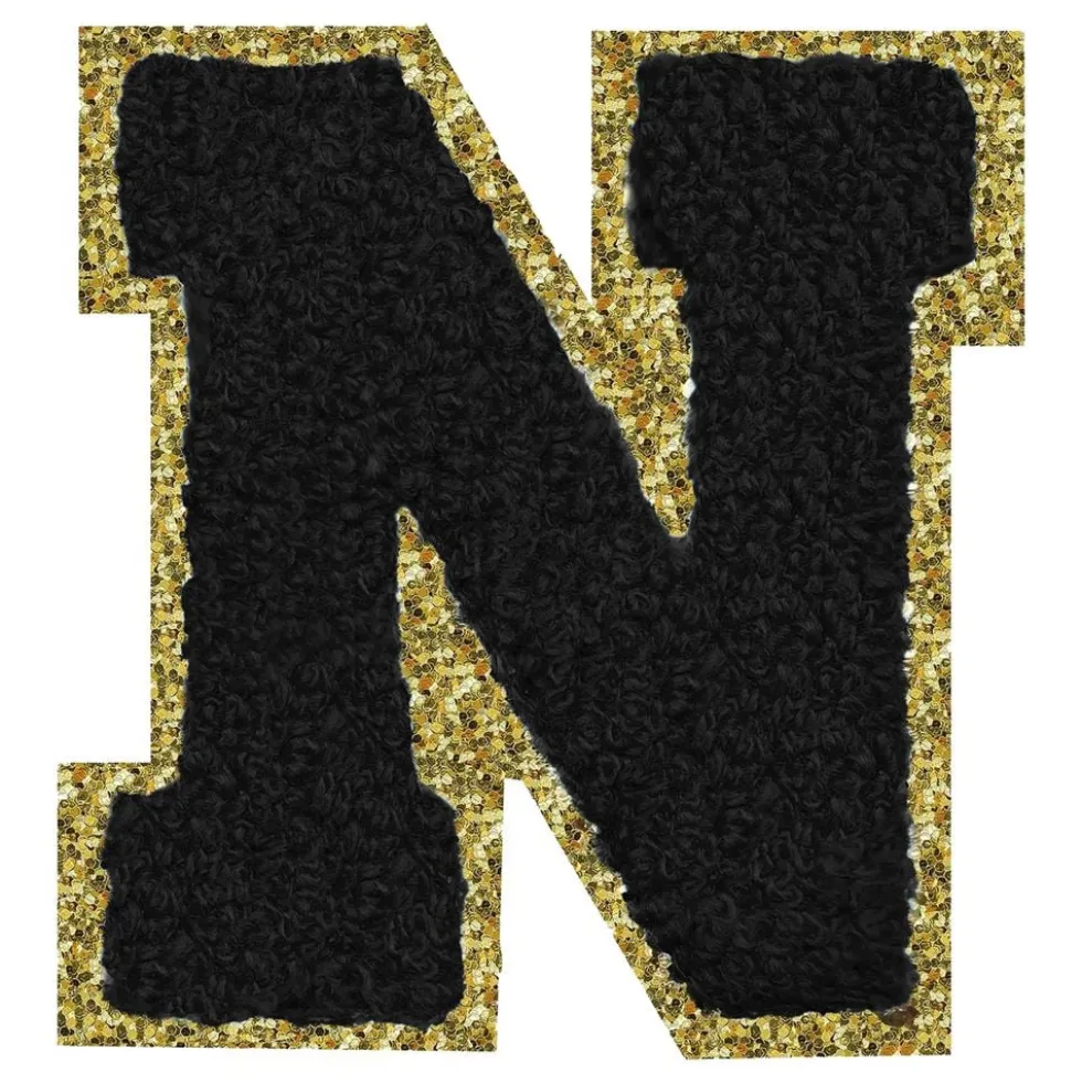 Stofmærke Bogstav Sort