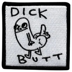 Stofmærke Dick Butt