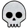Stofmærke Emoji Kranium