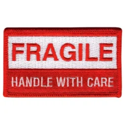 Stofmærke Fragile Handle With Care