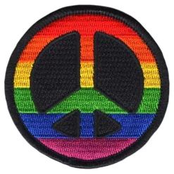 Stofmærke Fredssymbol CND/Peace