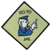 Stofmærke Go To Jail