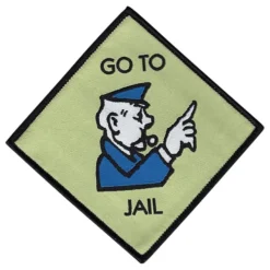 Stofmærke Go To Jail