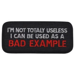 Stofmærke I Can Be Used As a Bad Example