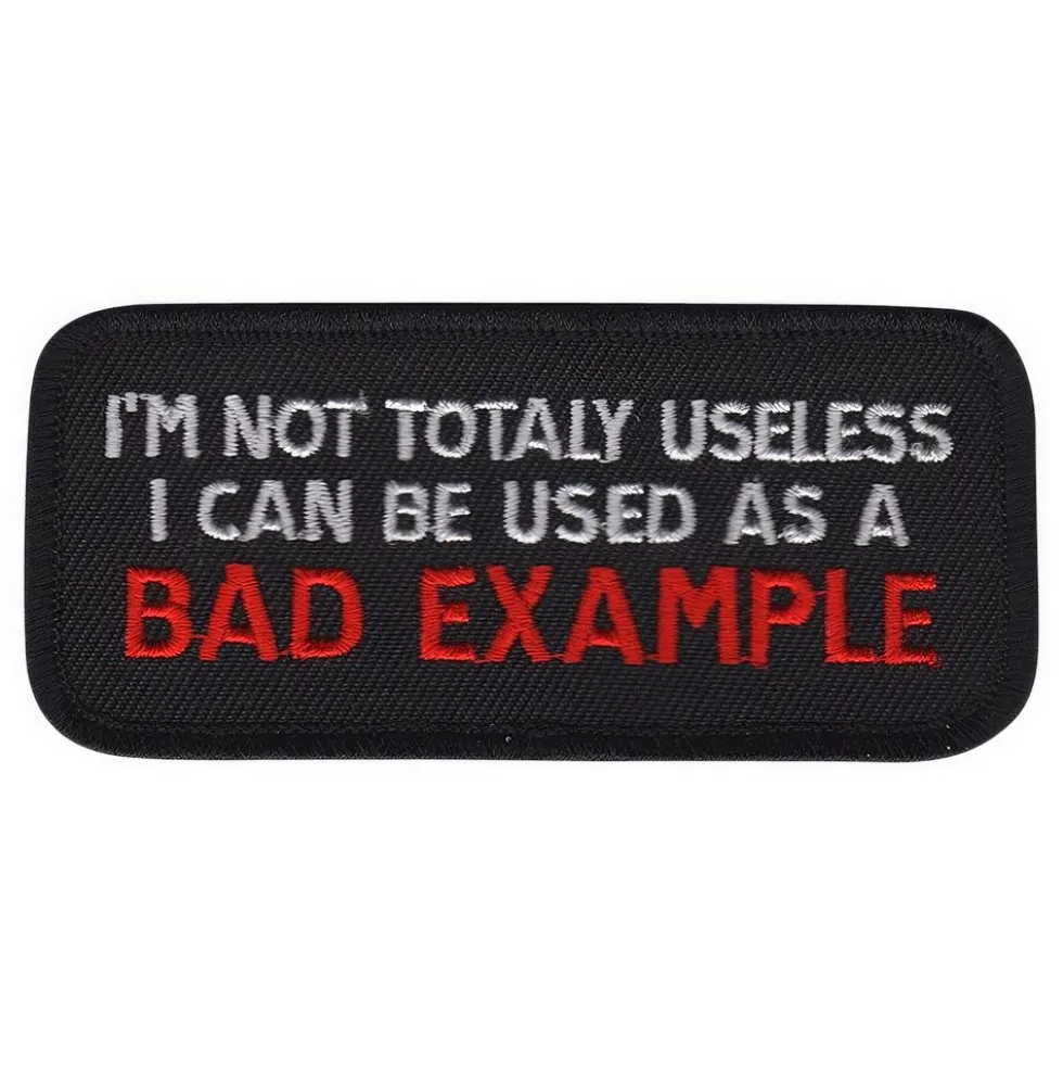 Stofmærke I Can Be Used As a Bad Example