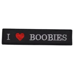 Stofmærke I Love Boobies
