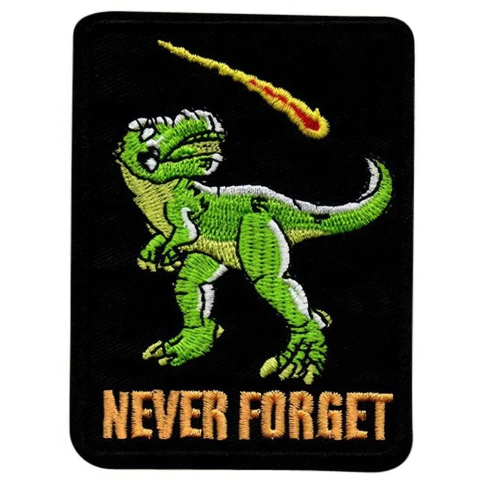 Stofmærke Never Forget