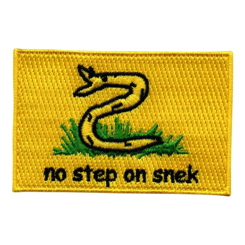 Stofmærke No step On Snek