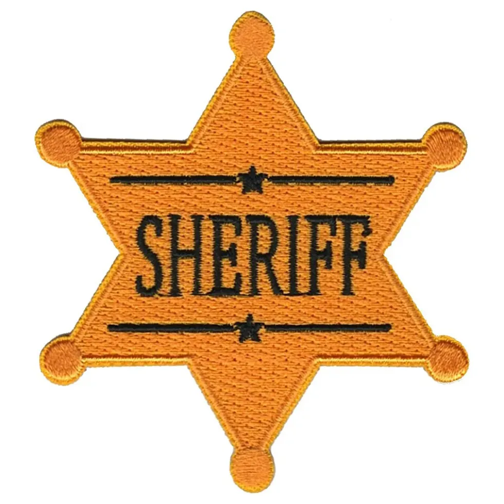 Stofmærke Sheriff-Stjerne