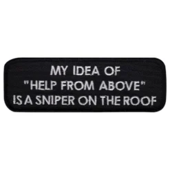 Stofmærke Sniper On The Roof
