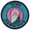 Stofmærke Stay Pawsitive