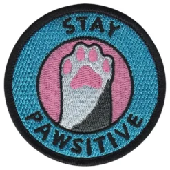 Stofmærke Stay Pawsitive