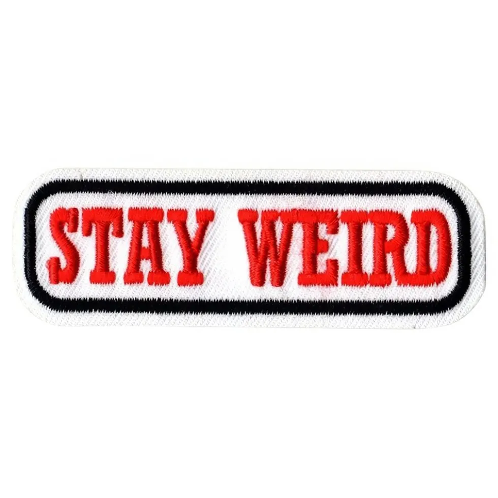 Stofmærke Stay Weird