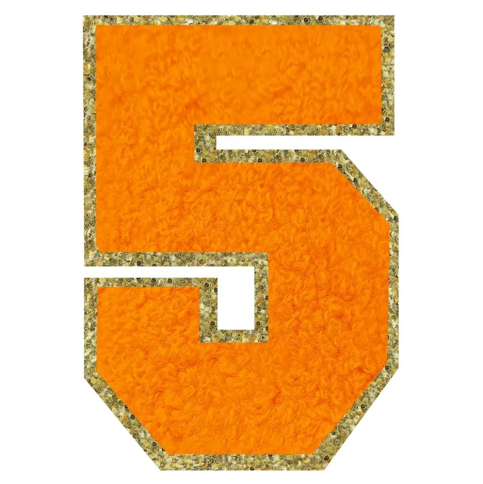 Stofmærke Tal Orange