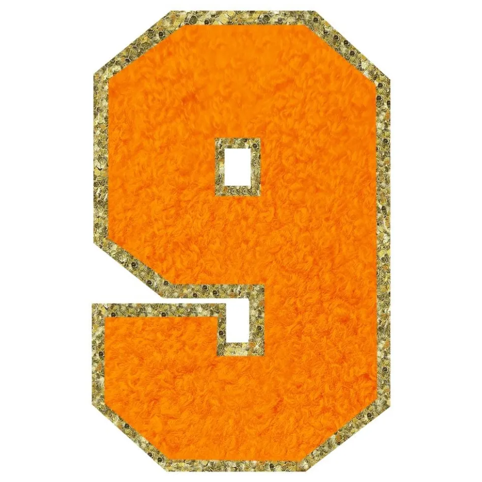 Stofmærke Tal Orange