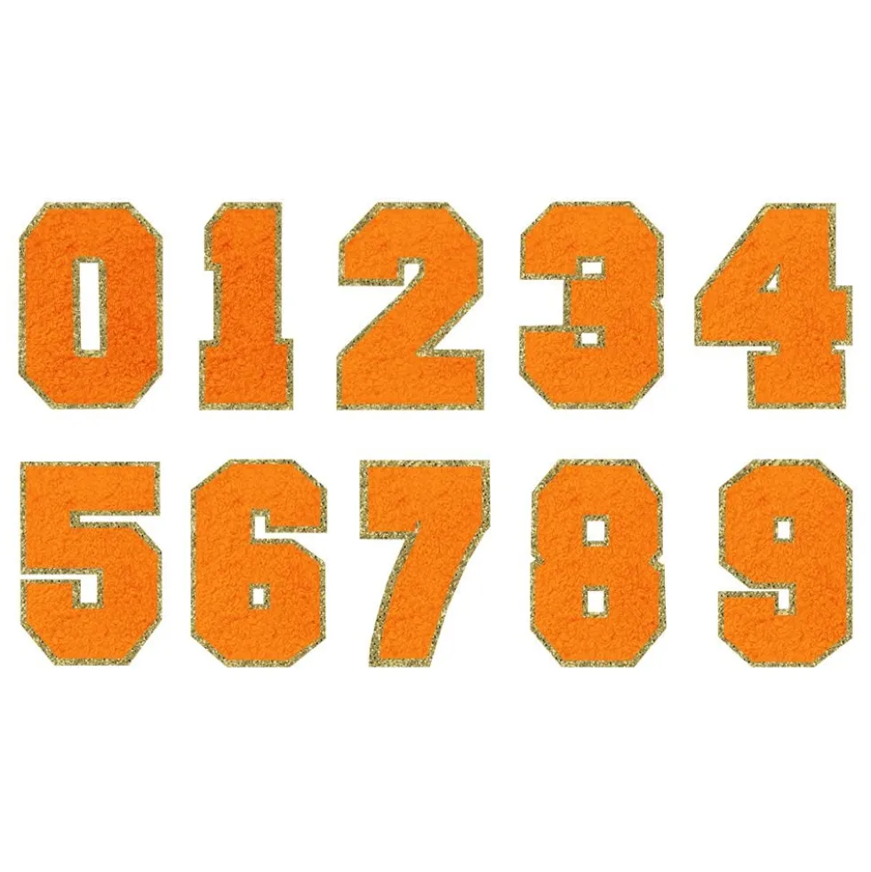 Stofmærke Tal Orange