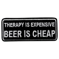 Stofmærke Therapy Is Expensive Beer Is Cheap