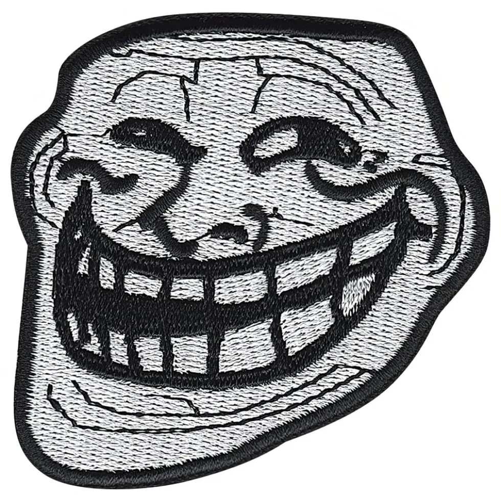 Stofmærke Trollface