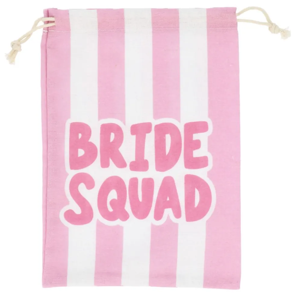 Stofpose Bride Squad Lyserød