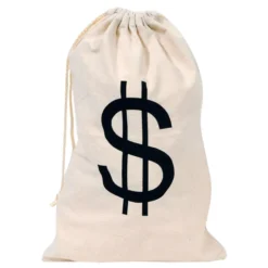 Stofpose med Dollartegn