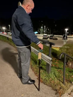 Stok med Lommelærke og Ringeklokke